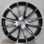 Brozen Wheel 17inch Black Machined Red Rims
