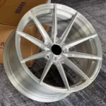 Brushed Silver Customized Forged 5X112 5X120 Wheel Rims Alloy Passenger Car Wheels - Image 4