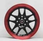 Car Accessories 8 Holes Aluminum Alloy Car Wheel Auto Parts Colorful Wheels with Certified