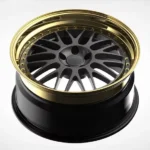 15/16 Inch 5*114.3 Gold Lip Casting Alloy Rims - Image 2