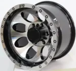 Car Wheels 15X10 Et-44 6X139.7 5X127 Matt-Black Offroad Rim - Image 3