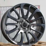 Casting Aluminum Alloy Wheel Rims OEM Design Hyper Black 5 Holes Passenger Car Wheel for Toyota etc. - Image 2