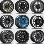 Matte Black 6-Hole 4X4 Deep Concave Forged Off-Road Wheel Rim
