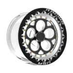Classic Chrome 15 Inch 5X127 PCD Vintage Car Wheel Rims - Image 3