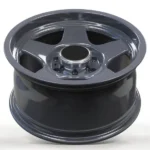 Classic Five Spoke Bright Black 4X4 Offroad Alloy Wheel Rim 6X139.7 - Image 3
