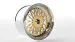 Custom Forged Golden Offroad Auto Rims Wheel