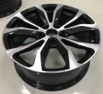 Custom Car Wheel Red Rim Lightweight Aluminum Wheels