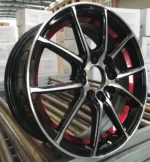 Custom Car Wheel Red Rim Lightweight Aluminum Wheels - Image 3