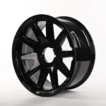 Custom R 17 18 19 20 21 Inch Alloy Forged 10j 5X112 Wheels Matt Black - Image 3