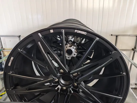 Customized-2-Piece-Dodge-Hellcat-Concave-Brushed-Forged-5-Holes-Car-Wheels Customized 2 Piece Dodge Hellcat Concave Brushed Forged 5 Holes Car Wheels - Image 1