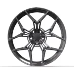 19 Inch Bright Black Forged Rims 5X114.3 Customized Alloy Wheels - Image 3