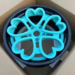 Customized Heart-Shaped Alloy Forged Car Wheel - Image 4