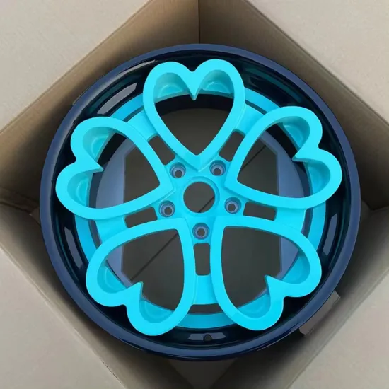 Customized Heart-Shaped Alloy Forged Car Wheel