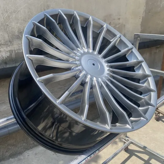 Customized Multi Spokes 5 Holes 19 20 21 22 Inches Alloy Car Wheel Rim for Car