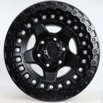 Deep Concave 4X4 Black Deadlock Alloy Wheel Rim for Jeep - Image 2