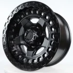 Deep Concave 4X4 Black Deadlock Alloy Wheel Rim for Jeep - Image 3