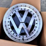 Deep Dish R16 4/5 Holes Polo Golf Black Machine Face Car Rim VW Design Aluminum Alloy Wheels - Image 3