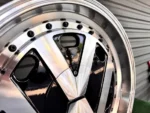 Deep Dish R16 4/5 Holes Polo Golf Black Machine Face Car Rim VW Design Aluminum Alloy Wheels - Image 4
