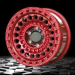 Durable 6 Holes Gunmetal Black Off-Road Wheel for 4X4 SUV - Image 2