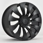F S221 26inch Aluminum Forged Wheel Rim Black/Purple - Image 2