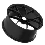 Black Machined 5-Hole Aluminum Alloy Car Wheel Rim