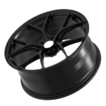 Black Machined 5-Hole Aluminum Alloy Car Wheel Rim - Image 4
