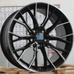 Black Machined Face Forged Car Rims for BMW - Image 3