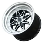 15inch 4X100 Casting Aluminum Alloy Car Wheels Rim - Image 2
