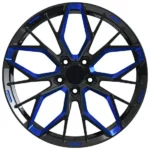 Forged 16-22" 5X112 Gloss Black Car Alloy Wheel Rims - Image 4