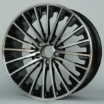 Forged 5 Holes Black Machined Lip Car Wheel Rims Mag - Image 3