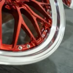 Forged Wheels 20 Inch 5X120 2 Piece Oy17054 Red Rim - Image 4