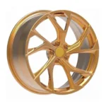 Golden Custom Forged Rims All Sizes for Vehicles - Image 2