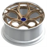 Golden 5X112 5X114.3 Aluminum Alloy Car Rims Wheels - Image 3