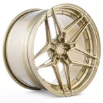 Golden Multi-Spoke Car Rims 5X112/5X127/5X130 18/19/20inch Deep-Concave Forged Alloy Wheels