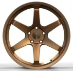 Golden Wheels Color 15/16/17inch Customized Rims Suitable for Various Vehicle Models Forged - Image 2