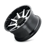 20-Inch Heavy-Duty Truck Wheels Reinforced Matte Black - Image 3