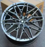 High Perfprmance Black Color 5 Holes 17 18 19 Inch Car Wheel Rims in Stock - Image 2