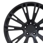 High Quality Flow Formed Car Rims 5 Holes Matte Black Alloy Car Wheels