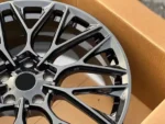 Light Weight 5 Holes Gloss Black Alloy Car Wheel - Image 4