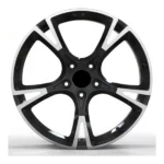 High Quality Monoblock Car Wheel White Machined Face 5 Holes Car Wheel - Image 2