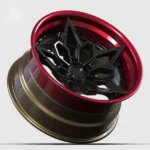 Hot Design Personalized Flower Spoke Casting Aftermarket 5X100 5X120 5X114.3 5X112 with Rivets Aluminum Alloy Rim Auto Accessories Wheels - Image 4