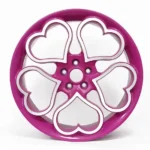 Forged Aluminum Deep Pink Rims Custom Logo Ladies' Vehicle Wheels - Image 4