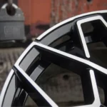 Hot Sale 16/17/18/19/20inch 20*85 Wholesale Car Accessories Replica Alloy Wheels with Matte Black Finish Options - Image 3