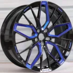 Hot Sale Blue Replica 20inch 20*85 Wholesale Car Accessories Outdoor Use Custom SUV Alloy Wheel - Image 2