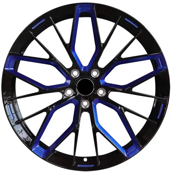 Hot-Sale-Blue-Replica-20inch-20-85-Wholesale-Car-Accessories-Outdoor-Use-Custom-SUV-Alloy-Wheel Hot Sale Blue Replica 20inch 20*85 Wholesale Car Accessories Outdoor Use Custom SUV Alloy Wheel - Image 1
