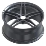 Forged Alloy 5Holes Black Gold Car Wheel Rims - Image 3