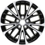 Hot Sale Hype Black with Polish Alloy Wheel for Car Wheel Rims
