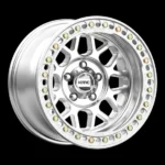 Black Silver Deep Dish Off-Road Car Wheel Rims
