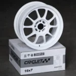 Hot Sale OEM Forged Wheels Casting Aluminum Replica White Car Alloy Wheels - Image 4