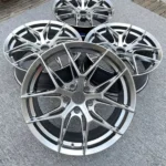 19 Inch 5X112 Titanium Silver Flow Formed Wheels for BMW E46 E34 E60 E90 E92 - Image 2